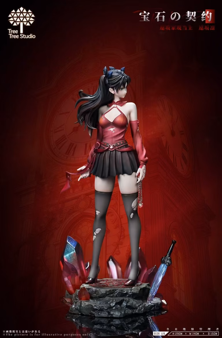 Fate Stay Night TreeTree Studio Rin Tohsaka Resin Statue