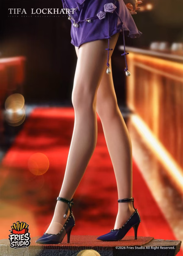 Final Fantasy Fries Studio Purple Dress Tifa Resin Statue 4