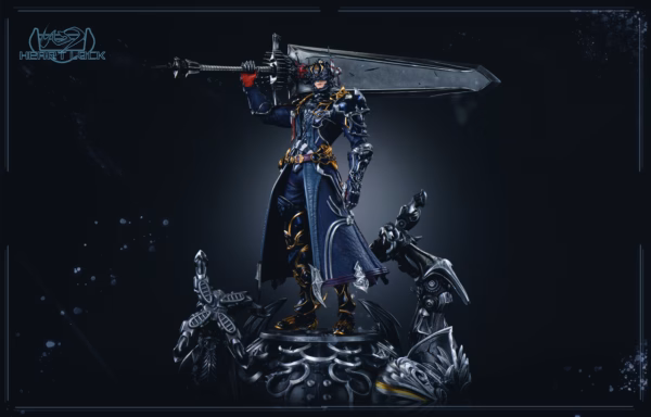 Final Fantasy Heart Lock Studio Dark Knight Resin Statue 2
