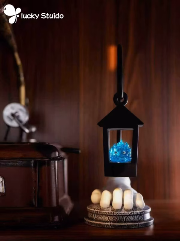 Howls Moving Lucky Studio Calcifer Resin Statue 2