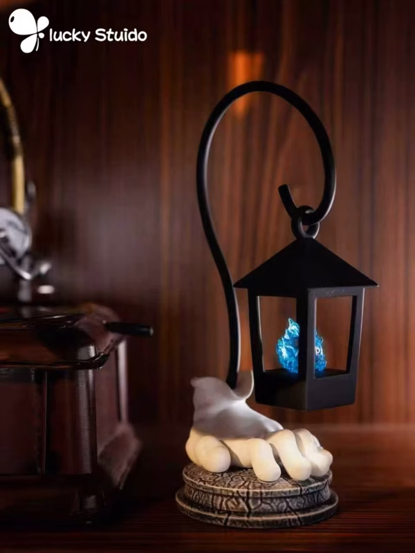 Howls Moving Lucky Studio Calcifer Resin Statue 3