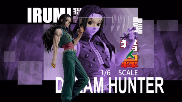 Hunter x Hunter Dream Hunter Studio Illumi Zoldyck Resin Statue 2