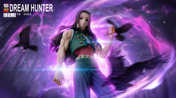 Hunter x Hunter Dream Hunter Studio Illumi Zoldyck Resin Statue 3