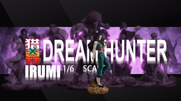 Hunter x Hunter Dream Hunter Studio Illumi Zoldyck Resin Statue 4