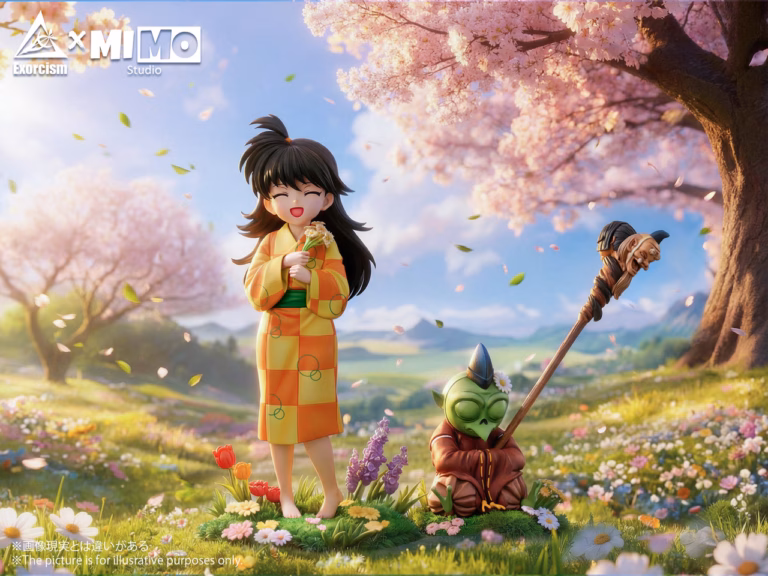 InuYasha Exorcism Studio × Mimo Studio Rin X Jaken Resin Statue