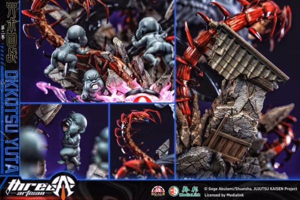 Jujutsu Kaisen ThreeArtisan Studio Okkotsu Yuta Licensed Resin Statue 4