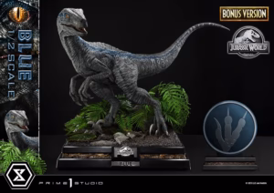 Jurassic World Fallen Kingdom Prime 1 Studio Blue Licensed Resin Statue