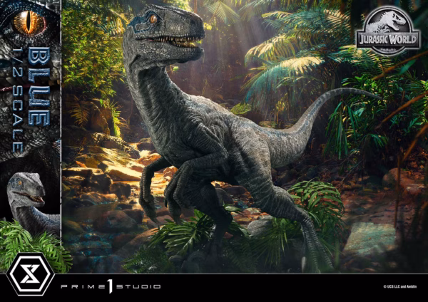 Jurassic World Fallen Kingdom Prime 1 Studio Blue Licensed Resin Statue 2