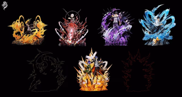 Katekyo Hitman Reborn LueYing Studio Hibari Kyoya Resin Statue 6