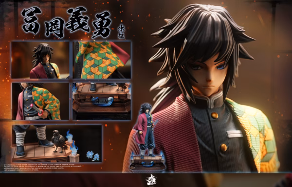 Kimetsu no Yaiba Hang Studio Tomioka Giyuu Resin Statue 5