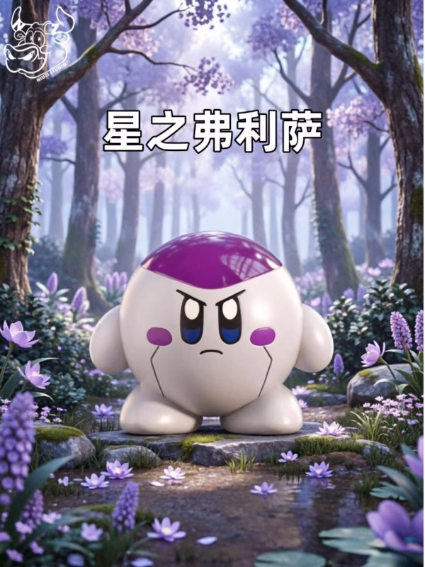 Kirby NiuZi Studio Kirby Cosplay Resin Statue 6