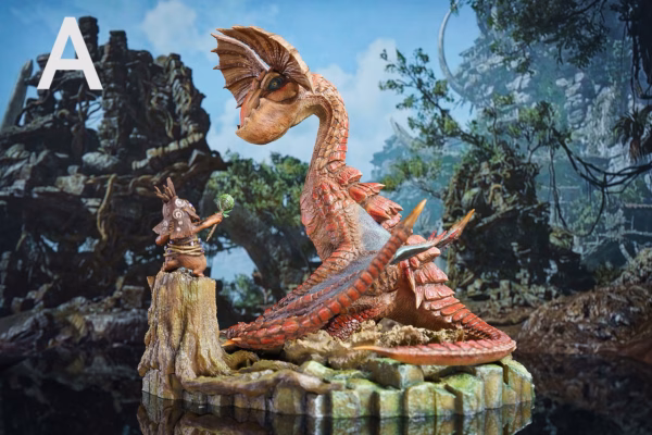 Monster Hunter Dragon Frontier Studio Yian Kut Ku Resin Statue 1