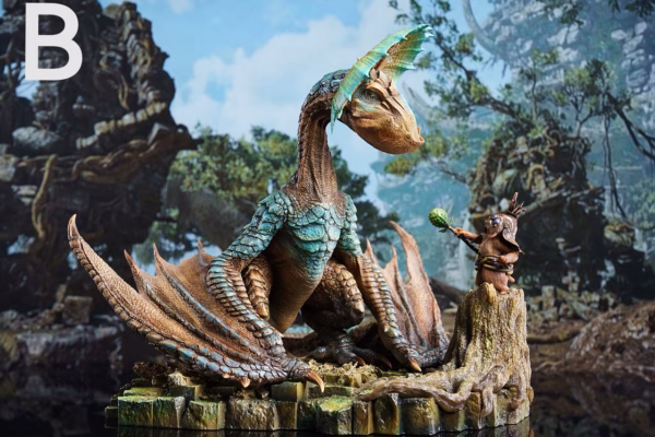 Monster Hunter Dragon Frontier Studio Yian Kut Ku Resin Statue 2