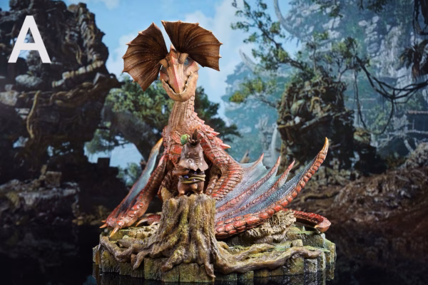Monster Hunter Dragon Frontier Studio Yian Kut Ku Resin Statue 3