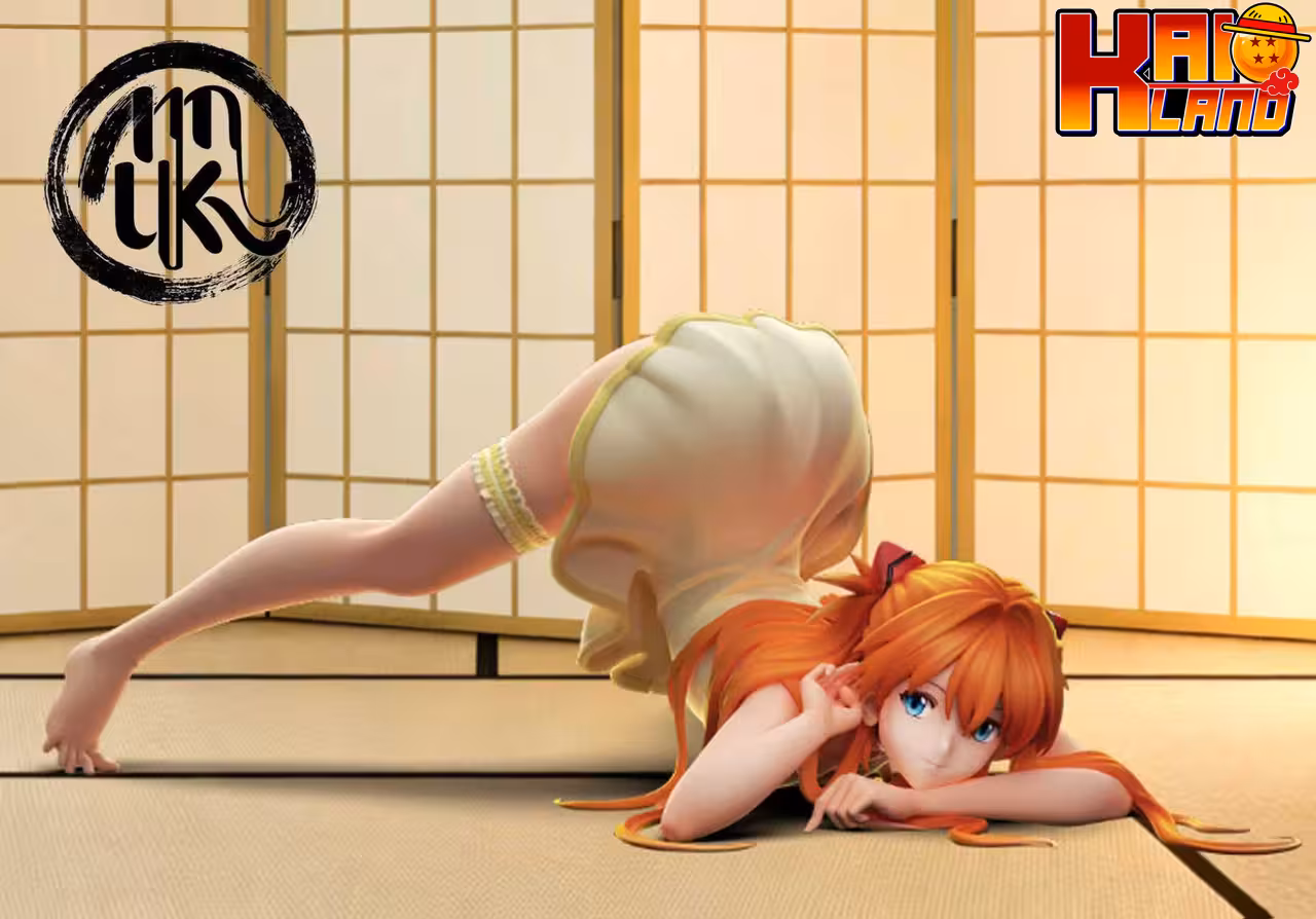 Neo Genesis Evangelion MoKu Studio Asuka Resin Statue