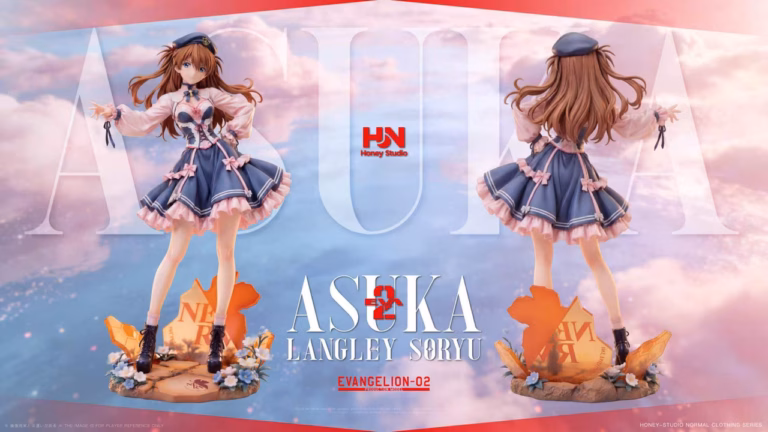 Neon Genesis Evangelion Honey Studio Lolita Asuka Resin Statue