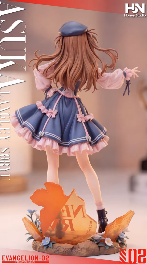 Neon Genesis Evangelion Honey Studio Lolita Asuka Resin Statue 3
