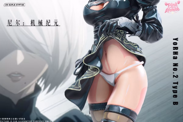 NieR Automata Aetheria Studio 2B Resin Statue 4