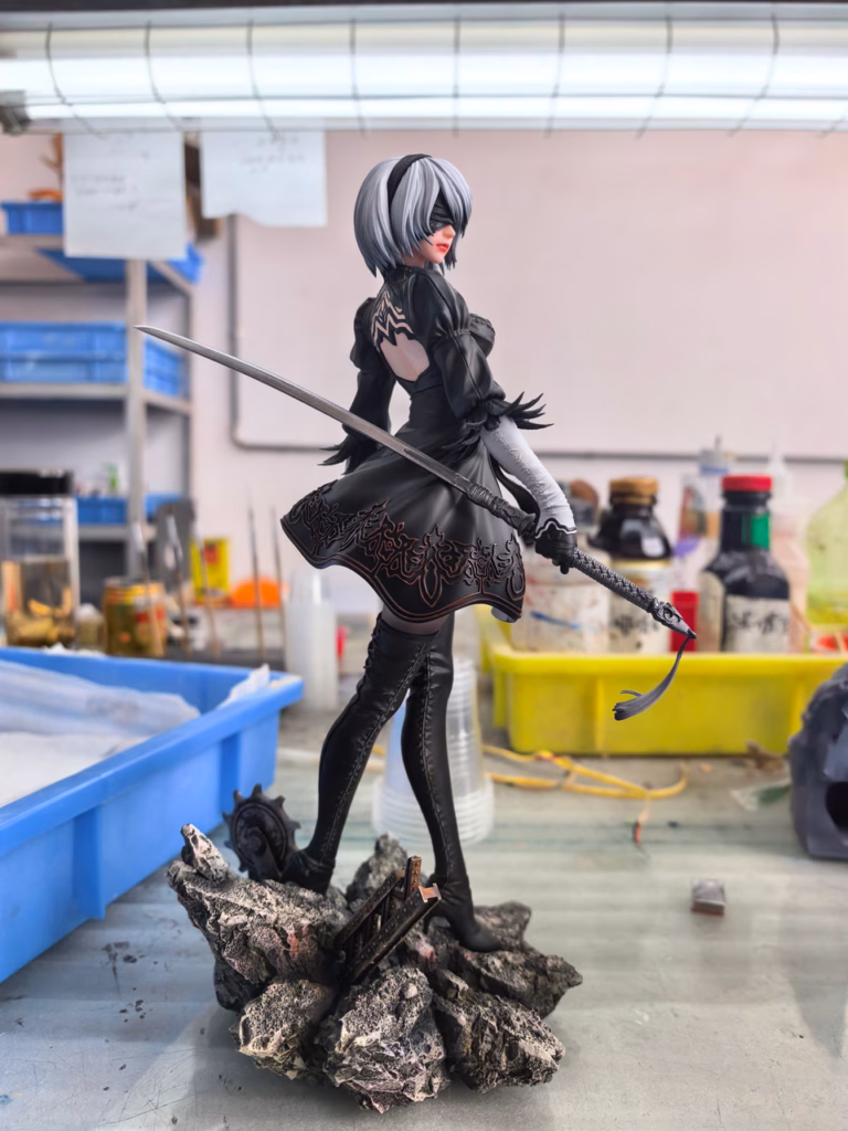NieR Automata Imagination Studio NieR 2B Resin Statue