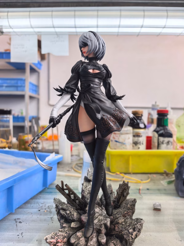 NieR Automata Imagination Studio NieR 2B Resin Statue 2