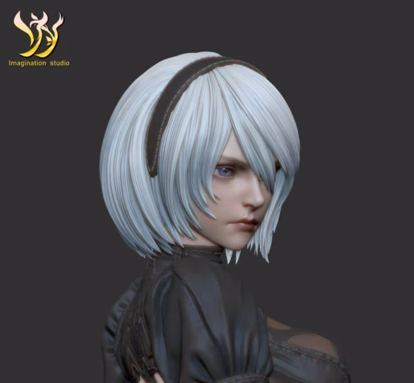 NieR Automata Imagination Studio NieR 2B Resin Statue 4