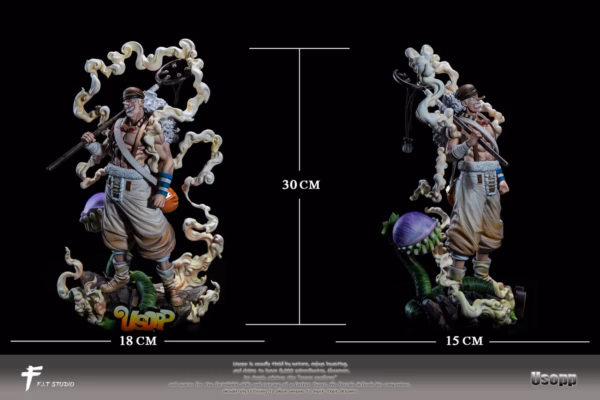 One Piece FIT Studio Usopp Nika form Resin Statue 2