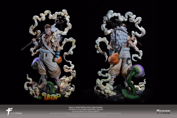 One Piece FIT Studio Usopp Nika form Resin Statue 3