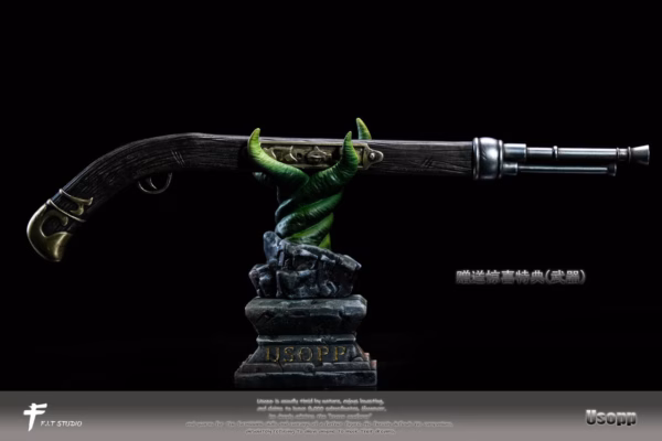 One Piece FIT Studio Usopp Nika form Resin Statue 4