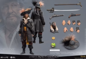 Pirates of the Caribbean Ekuaz Studio Captain Barbossa Deluxe