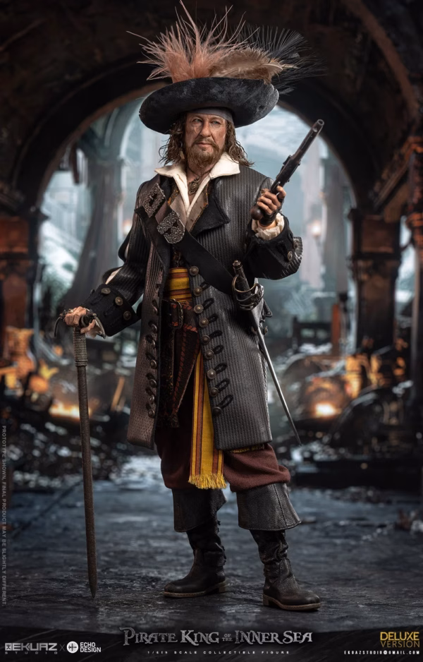 Pirates of the Caribbean Ekuaz Studio Captain Barbossa Deluxe 1