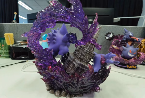 Pokemon PPAP Studios Gengar Resin Statue 4