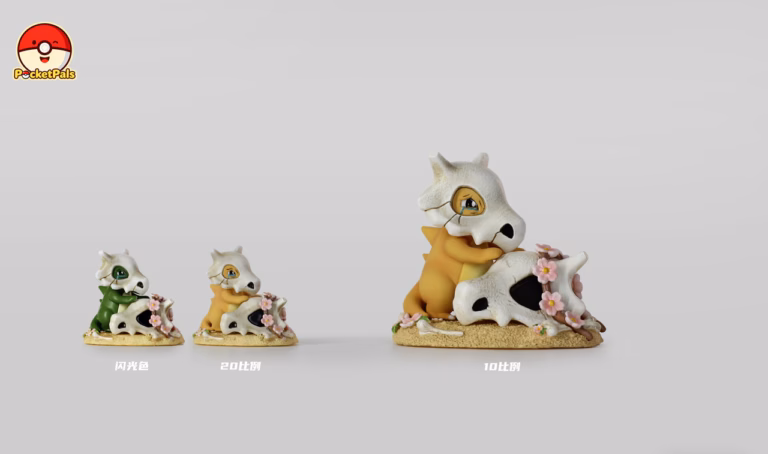 Pokemon PocketPals Studio Cubone Resin Statue