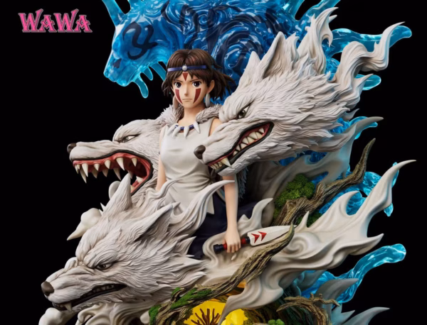 Princess Mononoke WAWA Studio Princess Mononoke Resin Statue 5