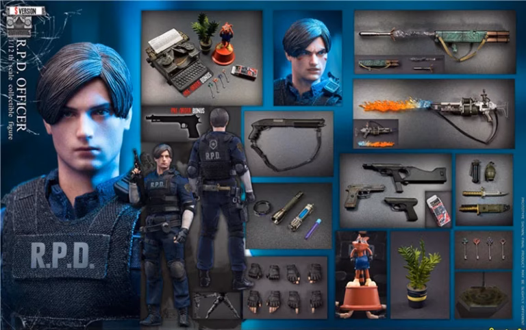 Resident Evil 2 Limtoys Leon S Kennedy
