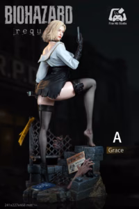 Resident Evil Fine Nib Studio Requiem Grace x Sherry Resin Statue