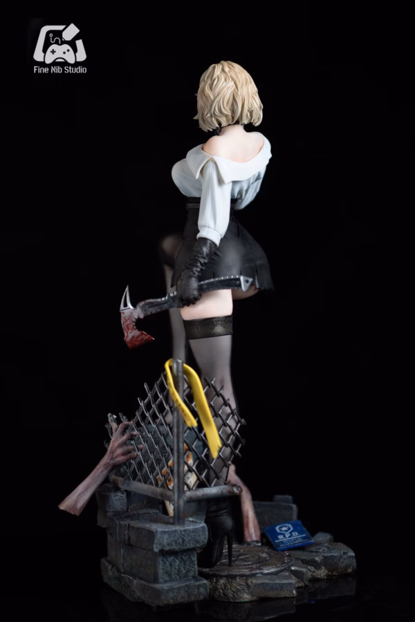 Resident Evil Fine Nib Studio Requiem Grace x Sherry Resin Statue 3