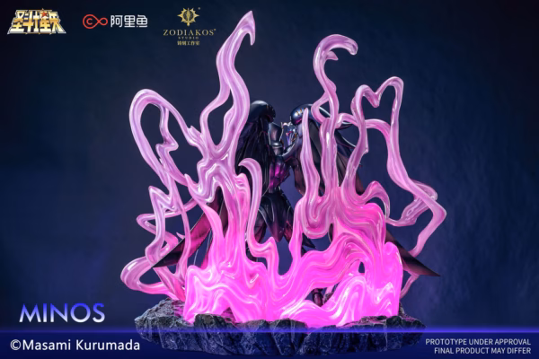 Saint Seiya Zodiakos Studio Minos Licensed Resin Statue 6