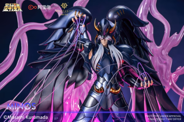 Saint Seiya Zodiakos Studio Minos Licensed Resin Statue 8
