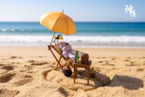 Spirited Away ShenYin Studio Boh Beach Time Resin Statue