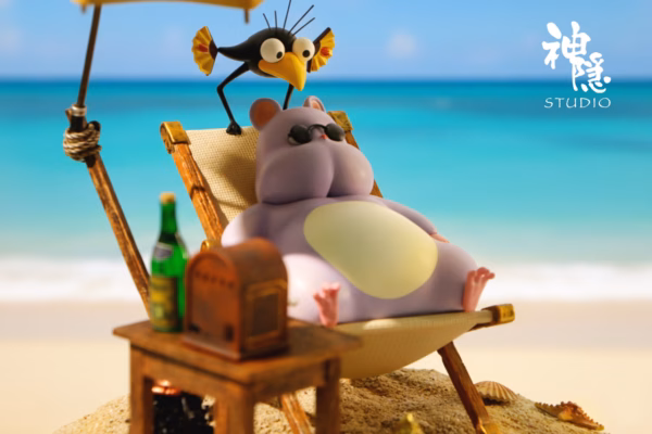 Spirited Away ShenYin Studio Boh Beach Time Resin Statue 2