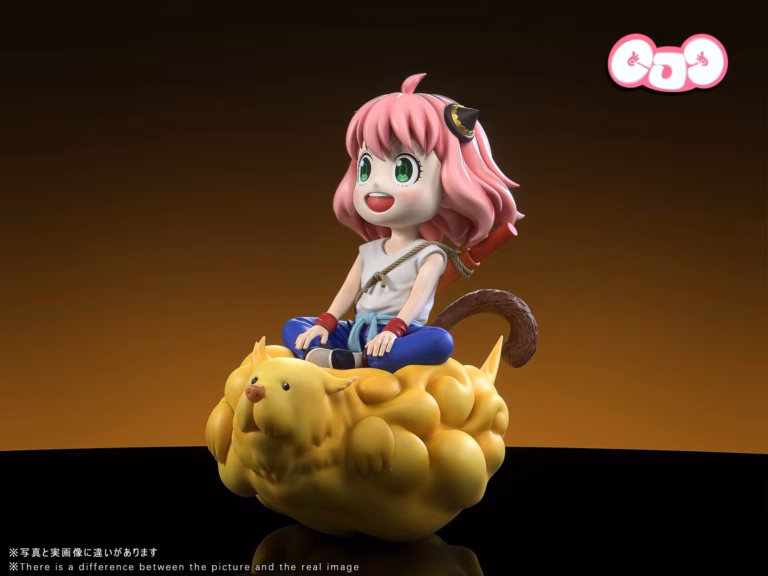 Spy x Family GJJ Studio Anya Forger COS Dragon Ball Son Goku Resin Statue