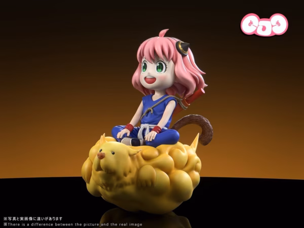 Spy x Family GJJ Studio Anya Forger COS Dragon Ball Son Goku Resin Statue 3