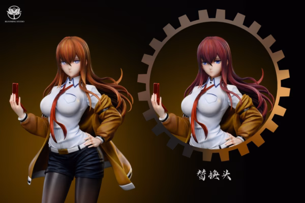 Steins Gate Blooming Studio Makise Kurisu Resin Statue 3