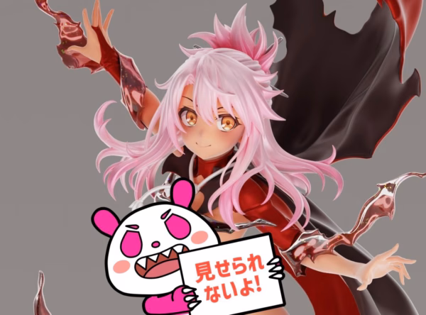 TYPE MOON Dragon Stone Studio Chloe Von Einzbern Resin Statue 3