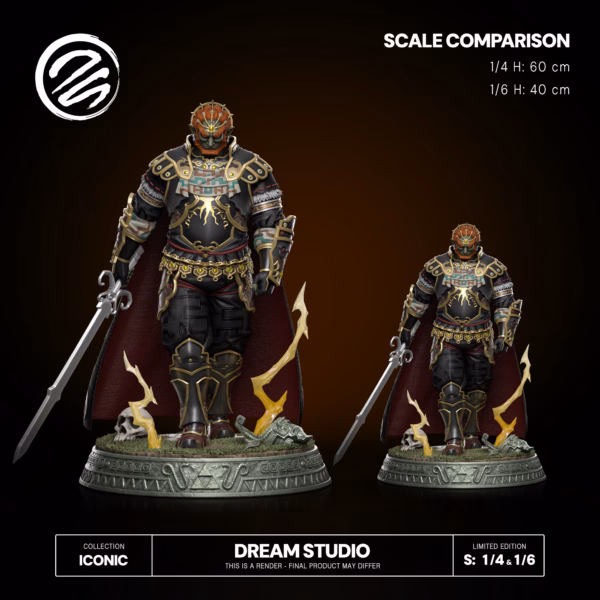 The Legend of Zelda Dream Studio Ganondorf Resin Statue 0