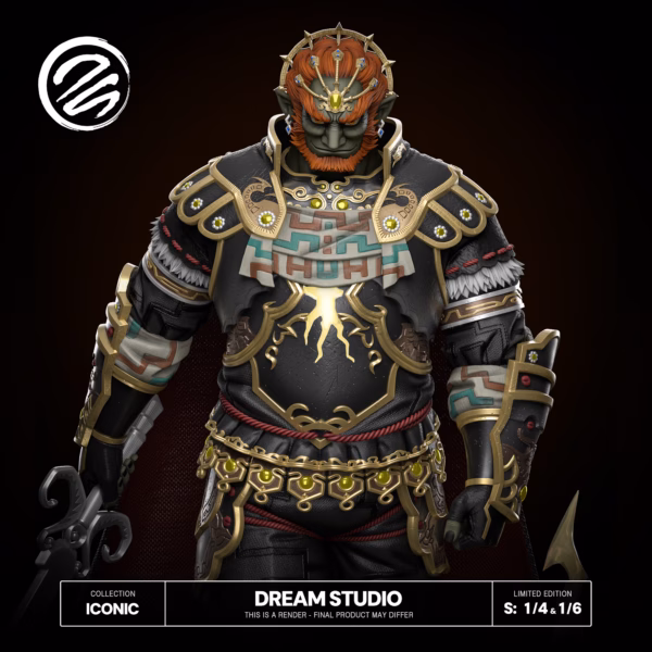 The Legend of Zelda Dream Studio Ganondorf Resin Statue 3