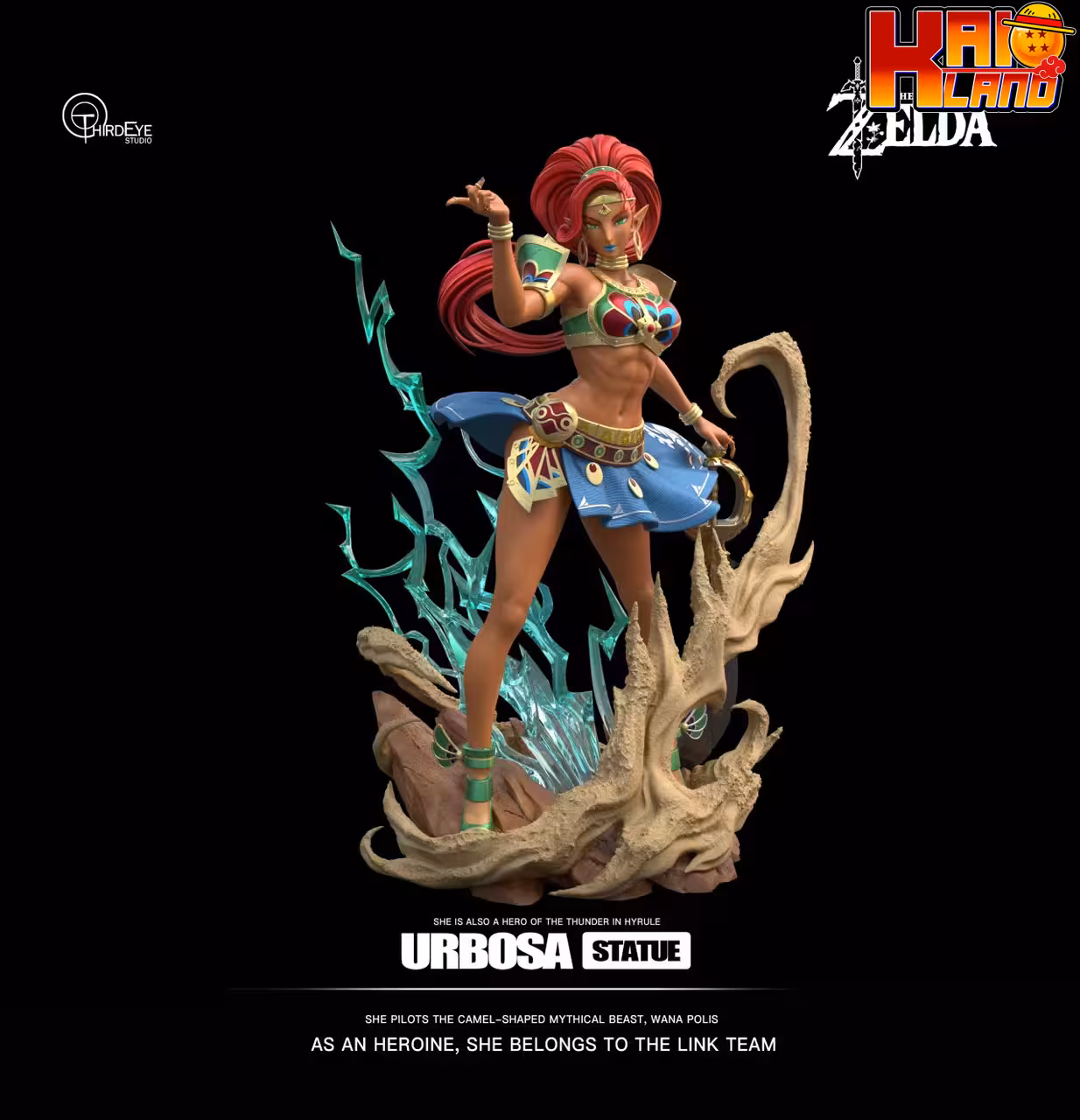 The Legend of Zelda Third Eye Studio Urbosa Resin Statue