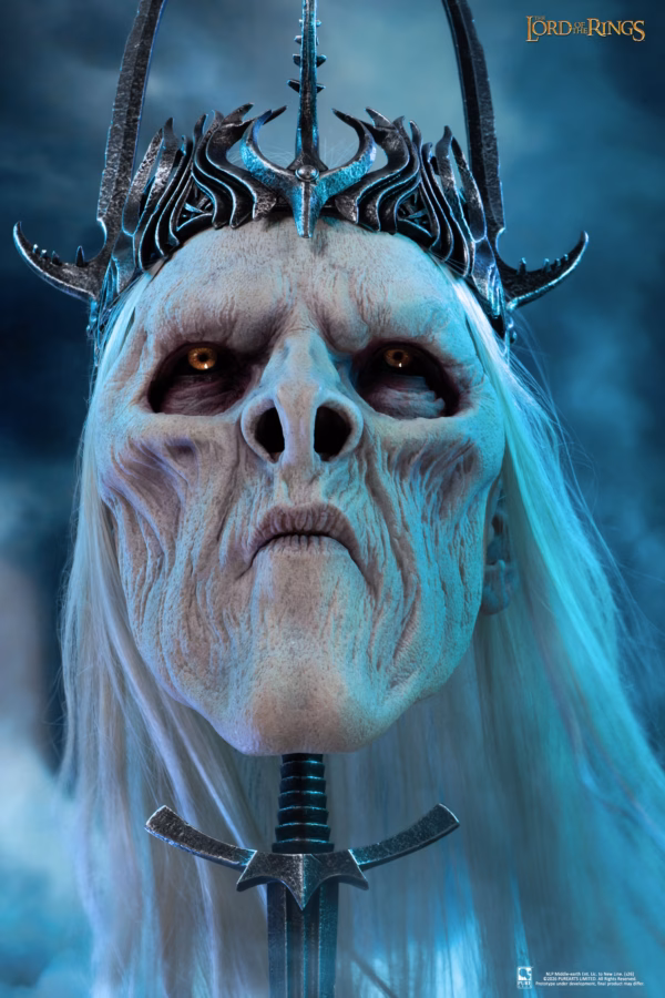 The Lord of the Rings PureArts Studio Nazgul King Art Mask Exclusive Edition Licensed Resin Statue 5