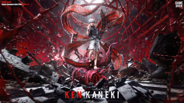 Tokyo Ghoul Game Over Studio Ken Kaneki Resin Statue 1