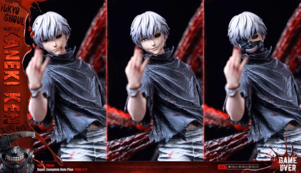 Tokyo Ghoul Game Over Studio Ken Kaneki Resin Statue 2
